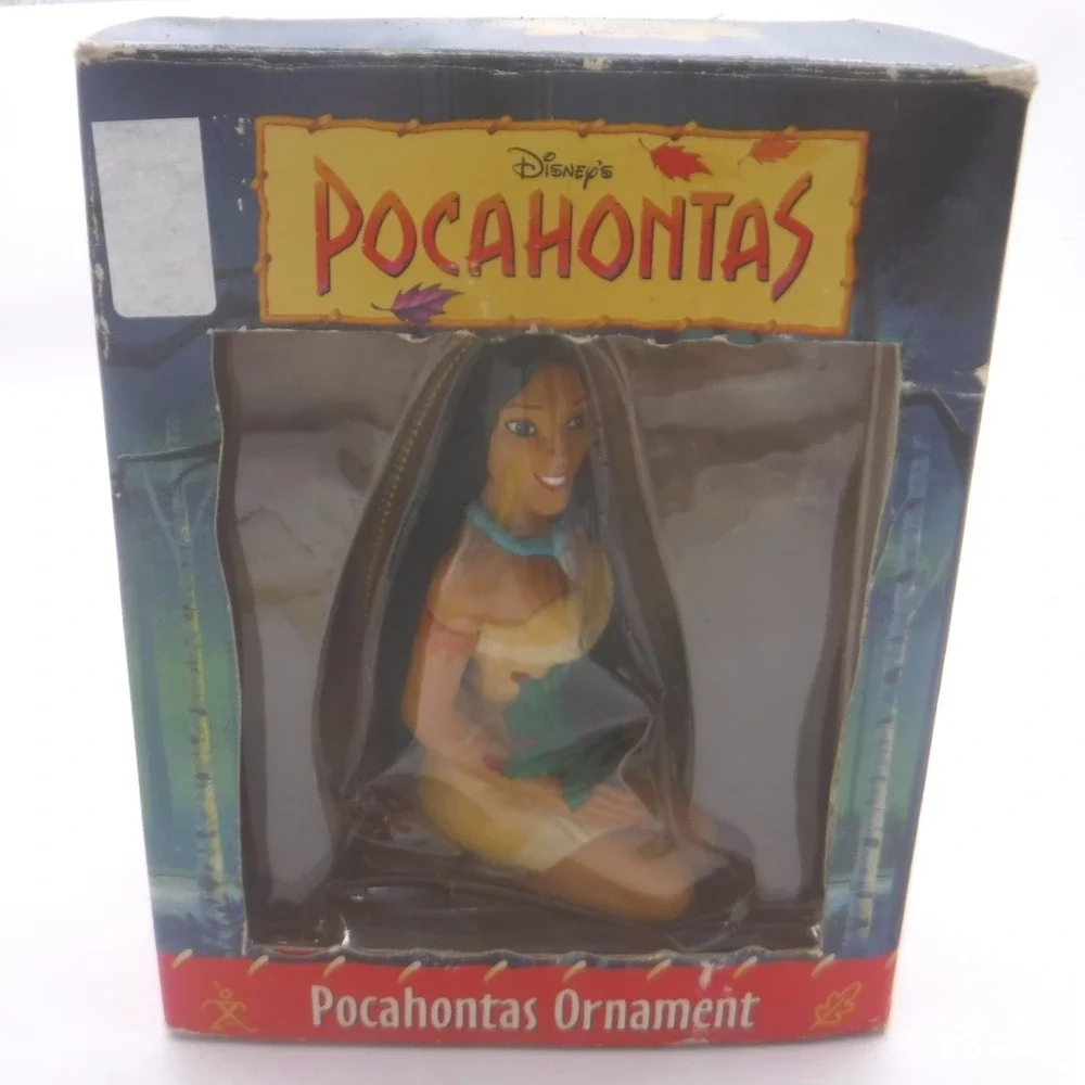 Disney Pocahontas Ornament Grolier Collectibles First Issue Vintage Boxed 1995